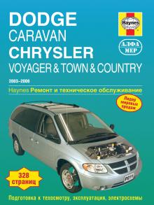CHRYSLER Voyager, Town, Country/ DODGE Caravan, с 2003 по 2006 г., бензин (P211)