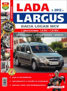 Dacia Logan MCV/ Lada Largus. Ремонт в цветных фотографиях
