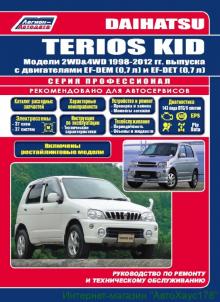 Daihatsu TERIOS KID с 1998-2012 г. Серия Профессионал